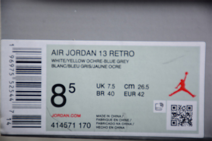 Air Jordan 13 "Blue Grey" 414571-170