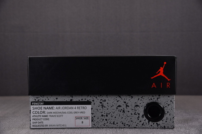 Travis Scott x Air Jordan 4 Retro Brown AJ4-882335