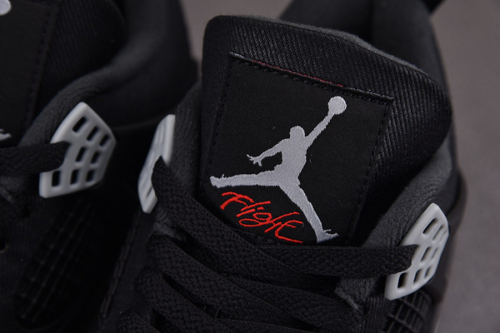 Air Jordan 4 Black Canvas DH7138-006